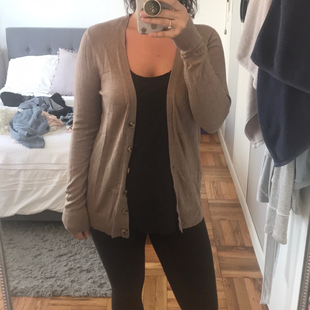 Light brown GAP cardigan